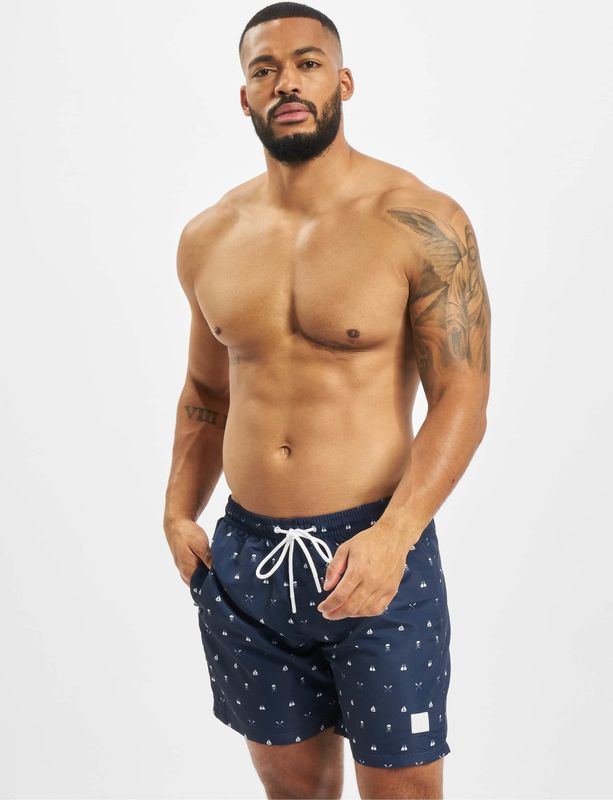 Urban Classics - Pattern - Zwembroek - Multicolor - 100% Polyester