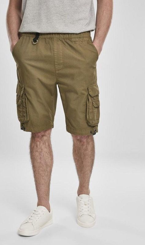 Urban Classics - Double Pocket Cargo Korte broek - Groen