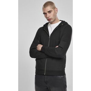 Urban Classics - Fabric Mix Sweatshirt - Zwart - Hoodie