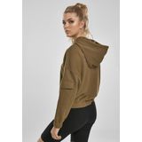 Sweatshirt - Effen - Sweatstof - Capuchon - Lange Mouw