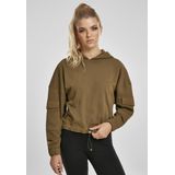 Sweatshirt - Effen - Sweatstof - Capuchon - Lange Mouw