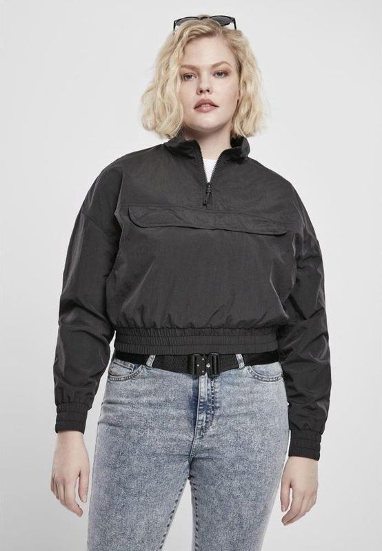 URBAN CLASSICS Allwetterjacke "Urban Classics Damen", (1 St.), ohne Kapuze