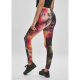 Urban Classics - Tie Dye High Waist Legging - Multicolours