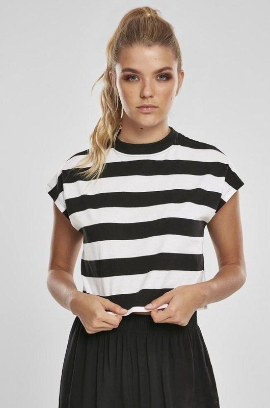 T-shirt - Korte Snit - Strepen - 100% Katoen