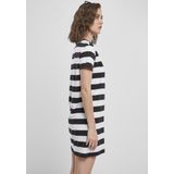 Urban Classics - Stripe Boxy Tee - Korte Jurk - Zwart/Wit