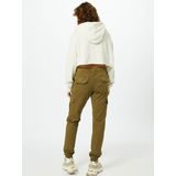 Joggingbroek - Cargostijl - Zwart - Twill - Elastische Tailleband