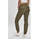 Joggingbroek - Cargostijl - Zwart - Twill - Elastische Tailleband