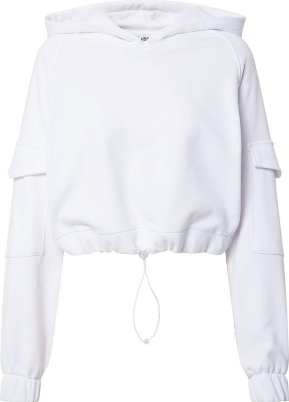 Urban Classics - Short Worker Sweatshirt - Grijs - 65% Katoen 35% Polyester