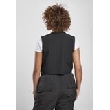 Urban Classics Ladies Short Tactical Vest black Gilet Zwart