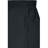 Urban Classics - Ladies Wide Viscose Culotte black Flared broek - Zwart