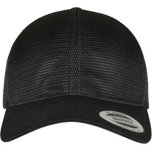 Flexfit - YP CLASSICS 360 OMNIMESH CAP black one size Pet - Zwart