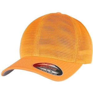 Flexfit - YP CLASSICS 360 OMNIMESH CAP neonorange one size Pet - Oranje