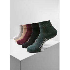 Urban Classics - High Sneaker - Enkelsokken - Multicolours - 80% Katoen, 17% Polyester, 3% Elastaan