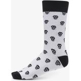 Urban Classics - Uniseks - Sokken - Bordeaux/Wit - 35-38 EU