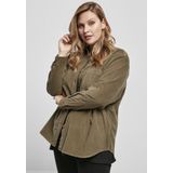 Urban Classics - Corduroy Oversized Overhemd - Dames - Katoen