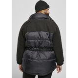 Damesfleecejack - Donker - Polyester - Met Opstaande Kraag