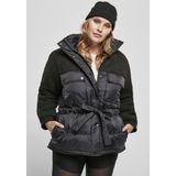 Damesfleecejack - Donker - Polyester - Met Opstaande Kraag