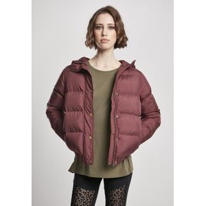 Urban Classics - Damesjack - Puffer - Met Capuchon - Korte - Zacht