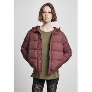 Urban Classics - Damesjack - Puffer - Met Capuchon - Korte - Zacht