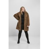 Sherpa Jas - Zwart - Polyester - Oversized Snit
