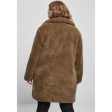 Sherpa Jas - Zwart - Polyester - Oversized Snit
