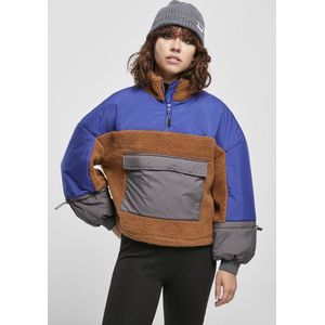 Urban Hiking Classics - Damesjas - Sherpa - Windjack - Tricolore - Oversized