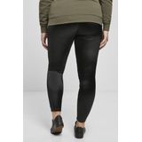 Urban Classics - Shiny Tech Mesh Legging - Zwart
