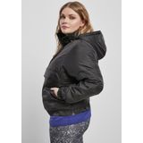 Urban Classics - Panel Ded - Windjack - Zwart - Lichtgewicht met Capuchon en Kangoeroezak