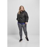 Urban Classics - Panel Ded - Windjack - Zwart - Lichtgewicht met Capuchon en Kangoeroezak