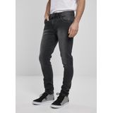 Urban Classics - Slim Fit Zip Skinny jeans/32 inch - Blauw