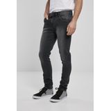 Urban Classics Skinny jeans/32 inch- Slim Fit Zip Zwart