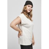 Urban Classics - Extended Shoulder Dames T-shirt - Grijs