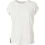 Urban Classics - Extended Shoulder Dames T-shirt - Grijs