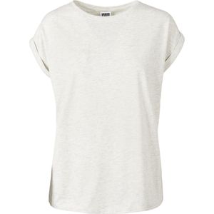 Urban Classics - Extended Shoulder Dames T-shirt - Grijs