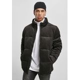 Urban Classics - Boxy Corduroy Puffer winterjas   Zwart