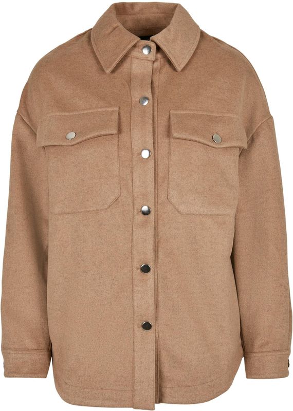 Urban Classics - Classic Overhemd - Oversized Pasvorm - Met Knoopsluiting - Zwaardere Stof