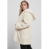 Urban Classics - Hooded Teddy Winterjas   Wit