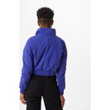 Urban Classics - Cropped Crinkle Nylon Jas - Zwart - 100% Polyester