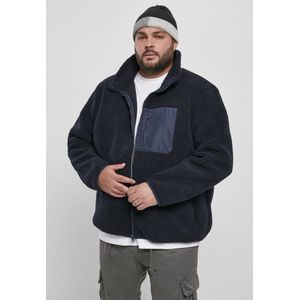 Urban Classics - Sherpa Jacket - S - Blauw