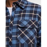 Urban Classics - Gewatteerde Jas - Blauw - Lichtgewicht - Casual