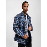 Urban Classics - Gewatteerde Jas - Blauw - Lichtgewicht - Casual