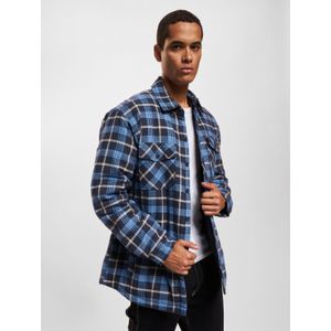 Urban Classics - Gewatteerde Jas - Blauw - Lichtgewicht - Casual