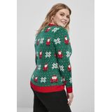 Urban Classics - Santa Christmas - Dames Sweatshirt - Rood - 100% Polyacryl