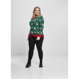 Urban Classics - Santa Christmas - Dames Sweatshirt - Rood - 100% Polyacryl
