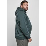 Sweater - Effen - Sweatstof - Capuchon met Trekkoord - Lange Mouwen