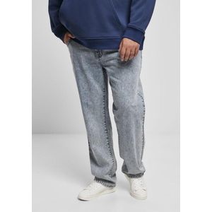 Urban Classics - Loose Fit Jeans - Blauw - Heren - Baggy Broeken