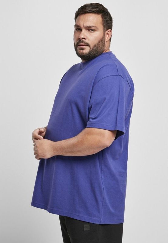 Urban Classics - Tall Heren T-shirt - Blauw Paars
