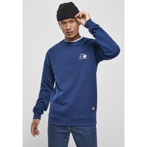 Starter - Small Logo Crew Sweatshirt - Zwart - Katoen/Polyester