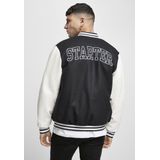 Starter - College Jas - Zwart - Polyester/Wol