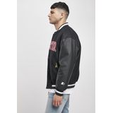Starter - Starter Team Jas - Zwart - Polyester - Casual Stijl